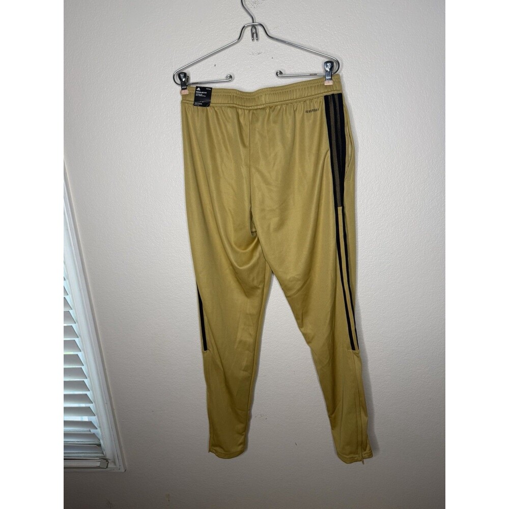Adidas Mens Joggers Track pants Adidas tiro pants Sz M Gold Soccer Football - Picture 12 of 14